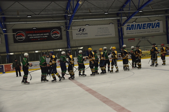 Junioři HC Boskovice - HK Kroměříž 1