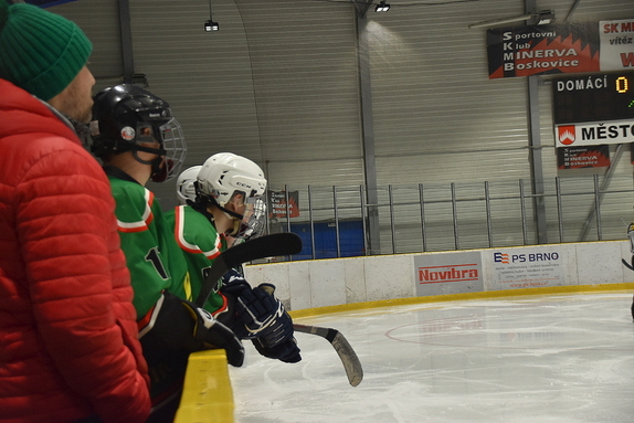 Junioři HC Boskovice - HK Kroměříž 9