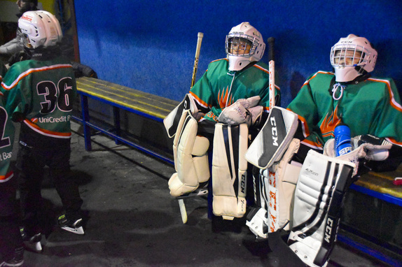 2. a 4. třídy ZUBR Blansko - HC Boskovice 45